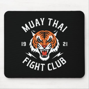 Muay Thai Tijger Vecht Kickboksen Vechters Thaibox Muismat
