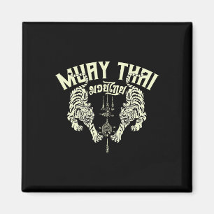 Muay Thai Tijgers Mixed Martial Arts Kickboksen Th Magneet