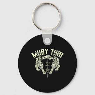 Muay Thai Tijgers Mixed Martial Arts Kickboksen Th Sleutelhanger