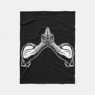 Muay Thai Traditional Draag Fleece Deken