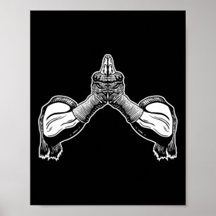 Muay Thai Traditional Draag Poster