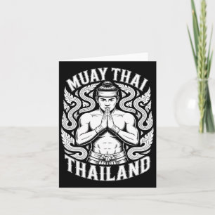 Muay Thai Training Kickboksen Thailand Tig Kaart