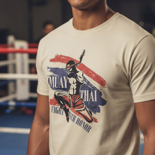 Muay Thai - Vecht Met Eer T-shirt