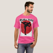 Muay Thai vechtsporten T-shirt (Voorkant volledig)