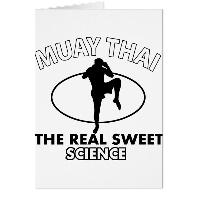 Muay Thai Vector design (Voorkant)