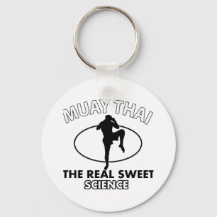 Muay Thai Vector design Sleutelhanger
