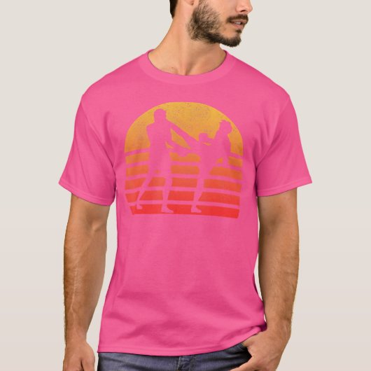 Muay Thai verontrust T-shirt (Voorkant)