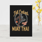 Muay Thai — volledige contacten tussen krijgskunst Kaart (Gele Bloem)