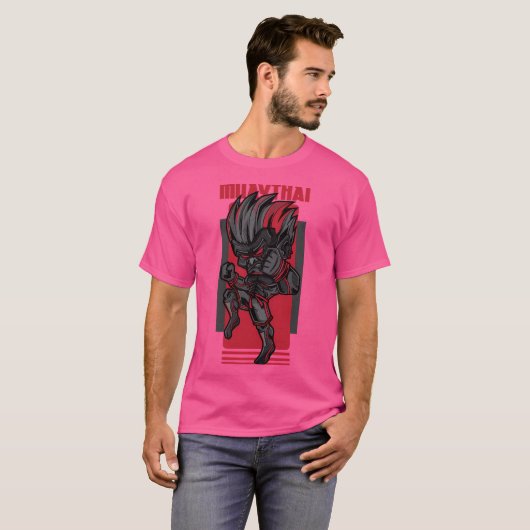 Muay Thai Warrior T-shirt (Voorkant volledig)