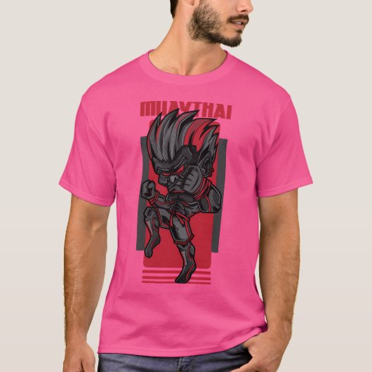 Muay Thai Warrior T-shirt (Voorkant)