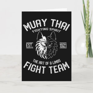 Muay Thai Wolf Fight Team - Nak Muay, Kickboksen G Kaart