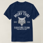 Muay Thai Wolf Thai Boxing T-shirt (Design voorkant)