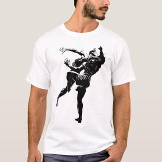 Muay Thai zwart-wit T-shirt