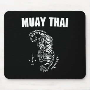 Muay Thailand Sak Yant Art Tattoo Tijger Kickbokse Muismat