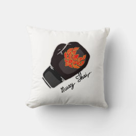 Muay Thaise stijl. Kussen