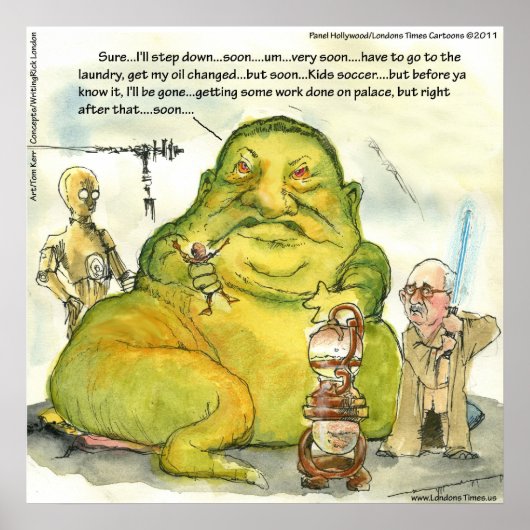 Mubarak Zal Niet Vertrekken Posters (Voorkant)