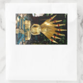 Mucalinda Rechthoekige Sticker (Tas)