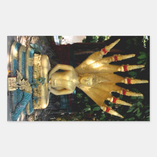 Mucalinda Rechthoekige Sticker (Voorkant)