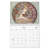 Mucha 2012 kalender (Mar 2027)