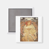 Mucha 2 - 1890 magneet (Voorkant / Achterkant)