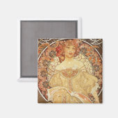 Mucha 2 - 1890 - noodlottig magneet (Voorkant / Achterkant)