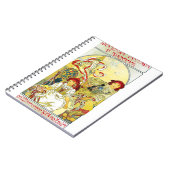 Mucha-alfons Notitieboek (Linkerzijde)