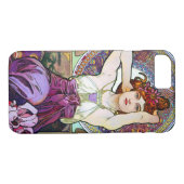 Mucha Amethyst Case-Mate iPhone Case (Achterkant (Horizontaal))
