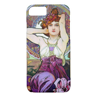 Mucha Amethyst iPhone 8/7 Hoesje