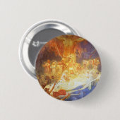 Mucha - Apotheose van de Slaven Ronde Button 5,7 Cm (Voorkant /achterkant)