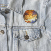 Mucha - Apotheose van de Slaven Ronde Button 5,7 Cm (In situ)
