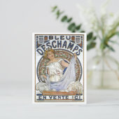 Mucha Art, Art Nouveau, Briefkaart (Staand voorkant)