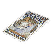 Mucha Art, Art Nouveau, Magneet (Linkerzijde)