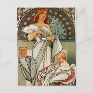 Mucha Art Briefkaart