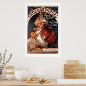 Mucha Art Nouveau Chocolate Poster (Keuken)