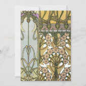 Mucha - Art Nouveau Decoratifs 1901 Kaart (Voorkant)