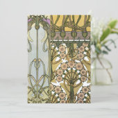 Mucha - Art Nouveau Decoratifs 1901 Kaart (Staand voorkant)