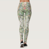 Mucha Art Nouveau Flowers All over Print Leggings (Achterkant)