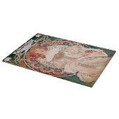 Mucha Art Nouveau Invoeging Board Snijplank (Hoek)
