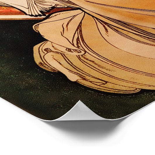  Mucha Art Nouveau Poster (Hoek)