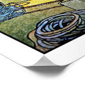 Mucha Art Nouveau Poster: Sun Goddess Poster (Hoek)