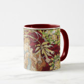 Mucha Art Nouveau: Vrouw met Daisy Mok (Voorkant rechts)