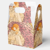 Mucha Art Nouveau Woman Beauty Bedankdoosjes (Geopend)