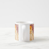 Mucha Art Nouveau Woman Beauty Espresso Kop (Achterkant)