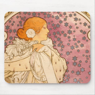Mucha Art Nouveau Woman Beauty Muismat
