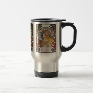 Mucha Art Nouveau - Zodiac - La Plume Reisbeker