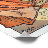 Mucha - Austrian Pavilion Paris 1900 Poster (Hoek)