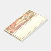 Mucha Austrian Pavillion Art Nouveau Post-it® Notes (Schuin)