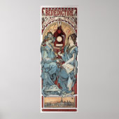 Mucha Benedictine Advertisement Poster (Voorkant)