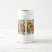 Mucha - Bieres de la Meuse (Bier van de Muse) Bierpul (Center)
