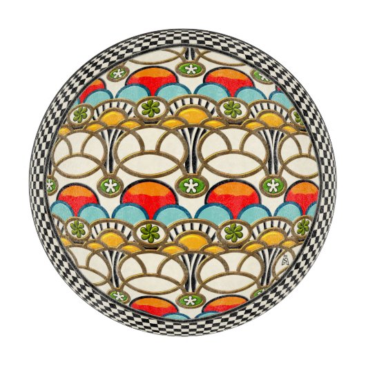 Mucha & Cliff Charcuterie Board Snijplank (Voorkant)